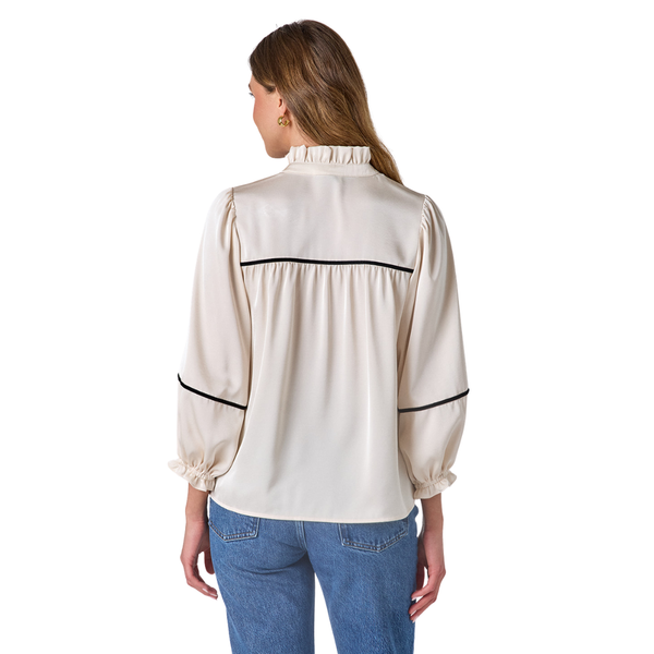 Crosby Worth Top Ivory