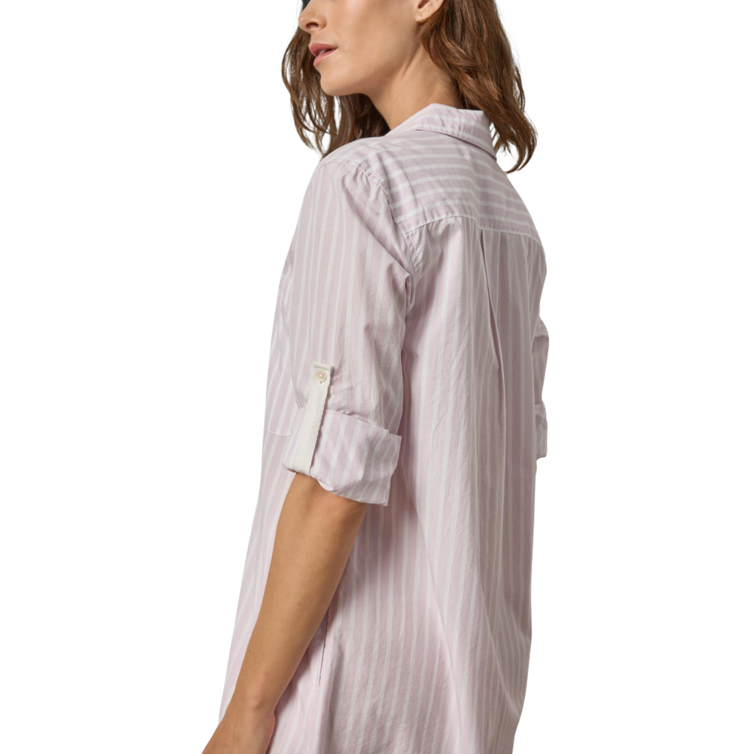 Lilla P Striped Shirt Dress