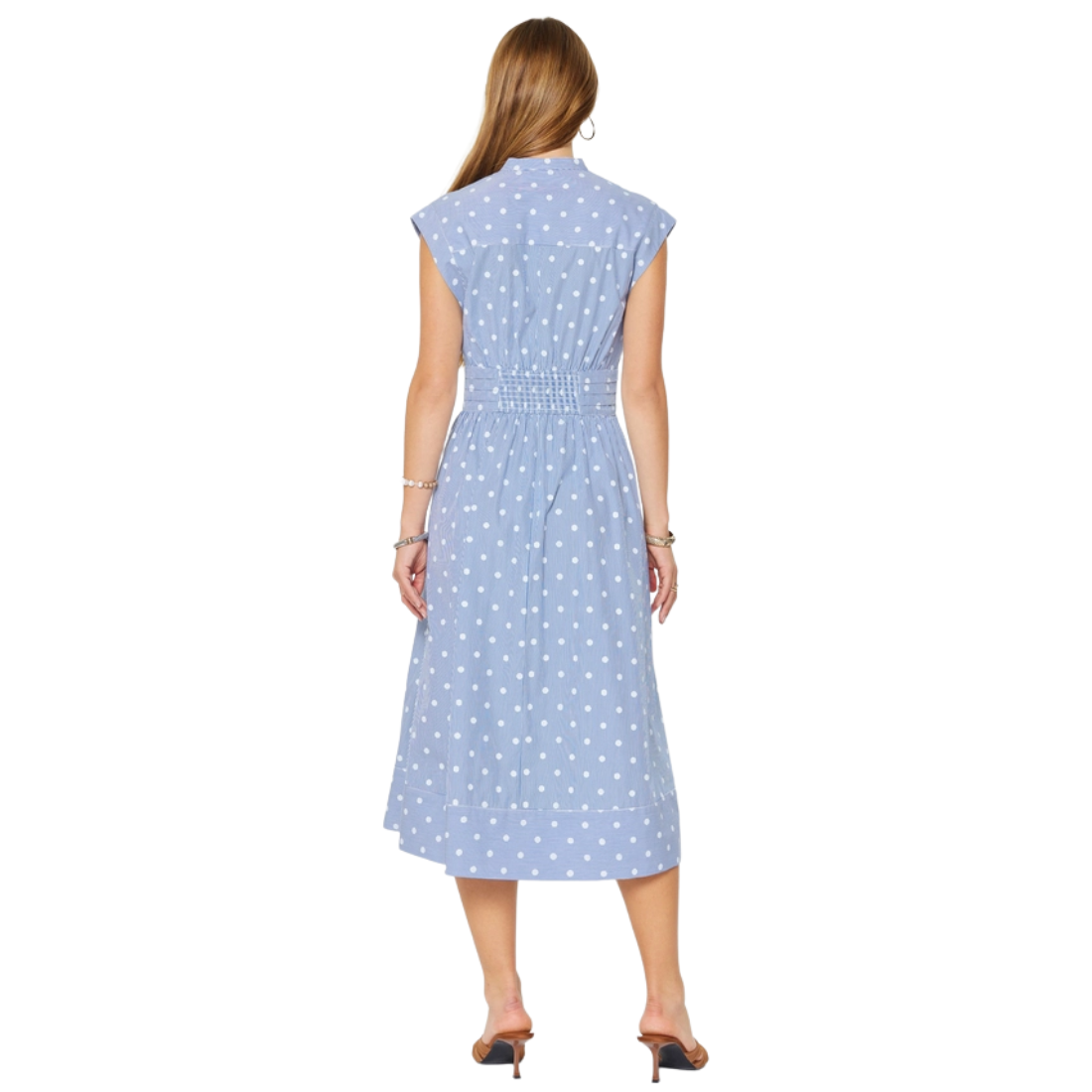 Perry Polka Stripe Dress