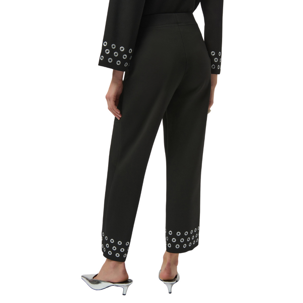 Joseph Ribkoff Scuba Grommet Hem Pants