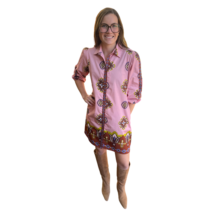 Maude Vivante Ava Dress Floral Motif