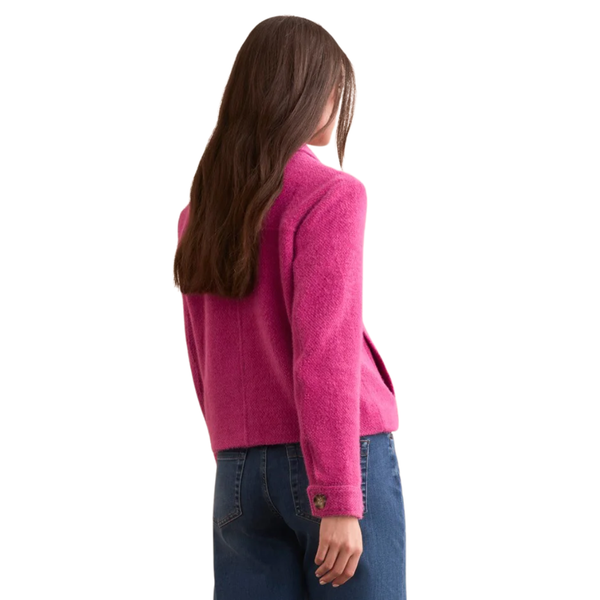 Tribal Lined Jacket Pink Flambe