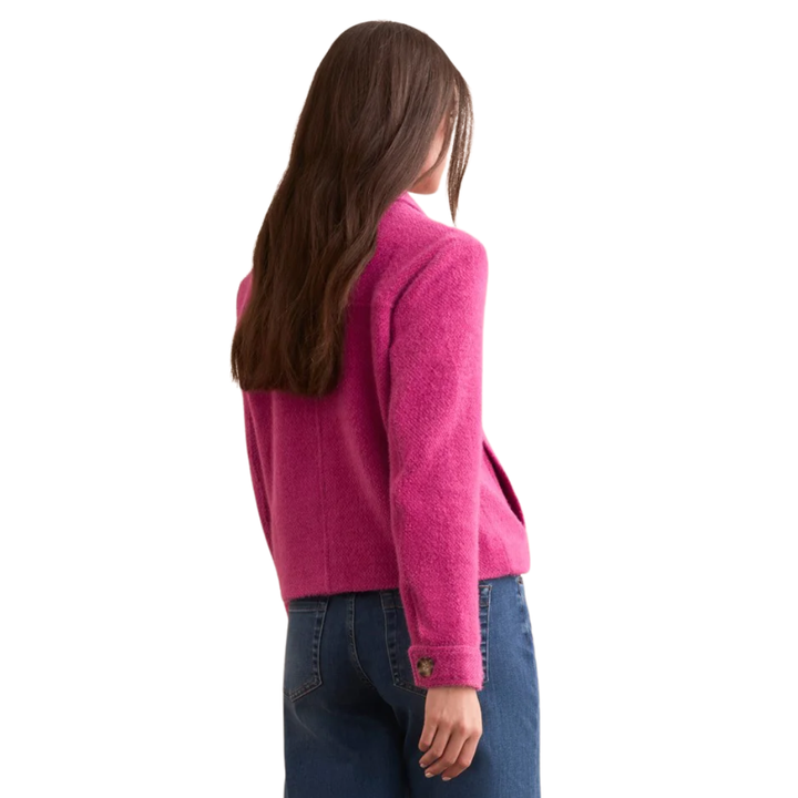 Tribal Lined Jacket Pink Flambe