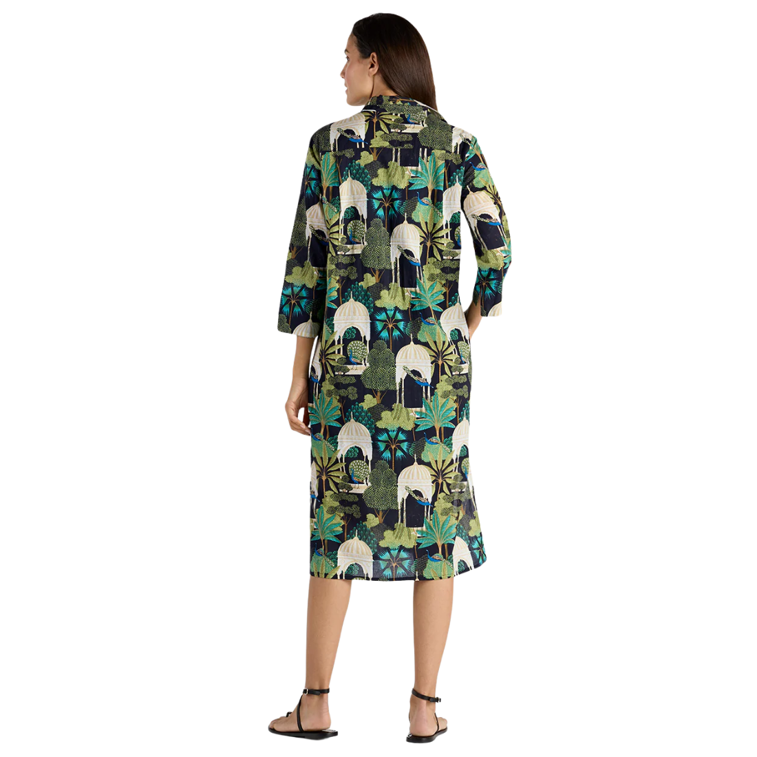 Jude Connally Kallan Dress Peacock Garden