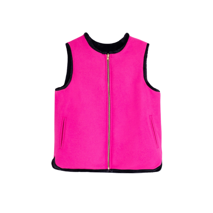 Vilagallo Reversible Fur Vest