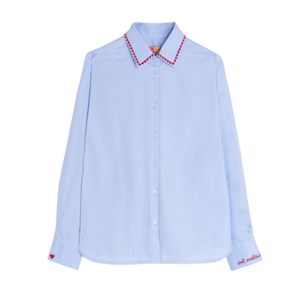 Vilagallo Heart Trim Top