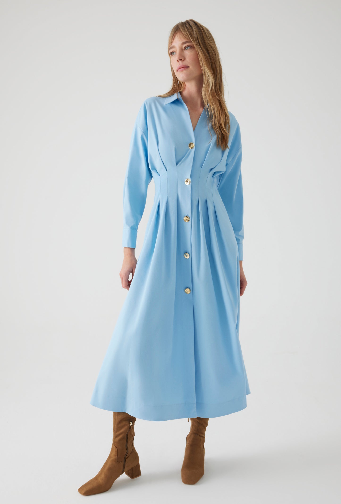 Exquise Alba Dress Light Blue