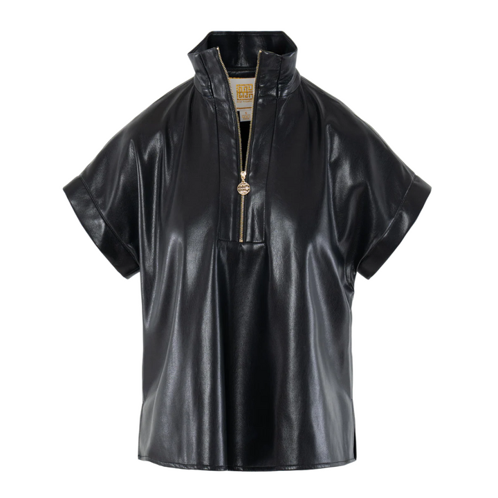 Emily McCarthy Poppy Pullover Vegan Leather