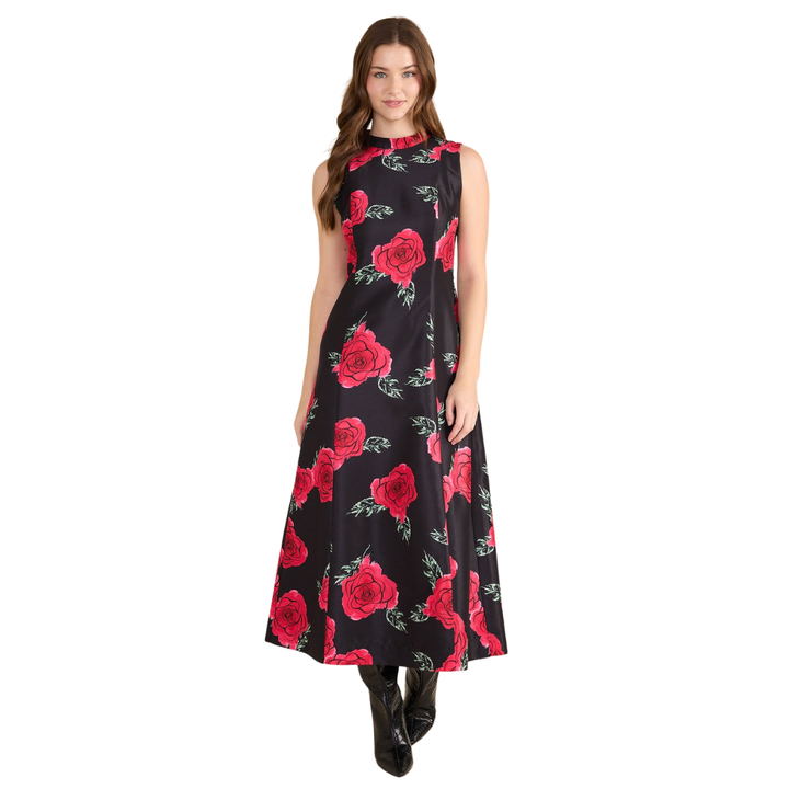 Thomas & Lourdes Levina Dress Rose