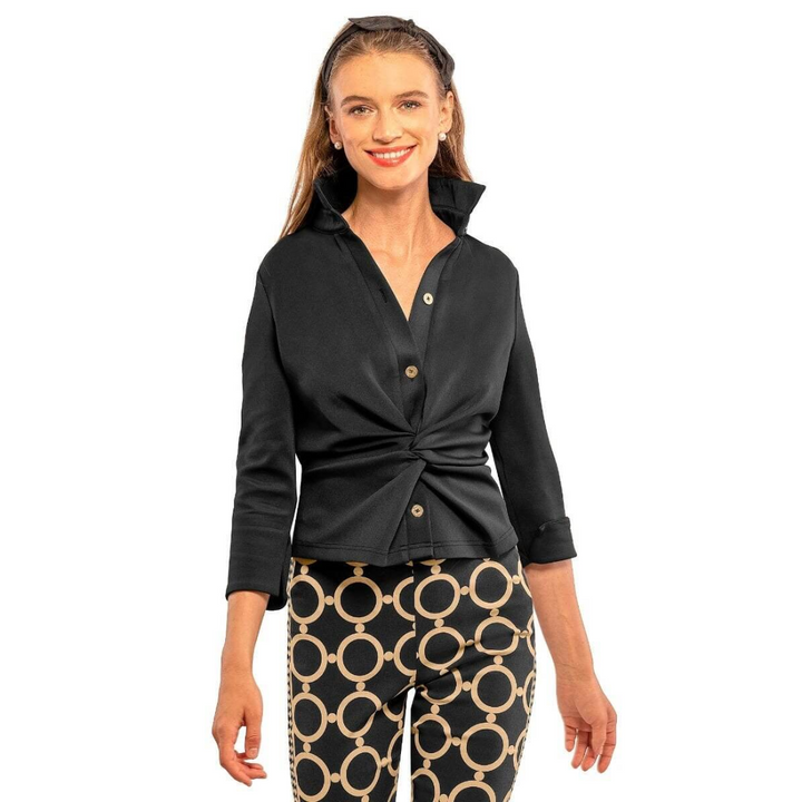 Gretchen Scott Twist & Shout Top