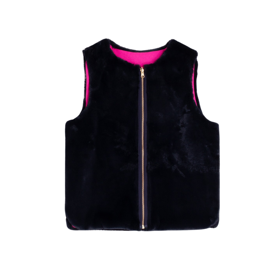 Vilagallo Reversible Fur Vest