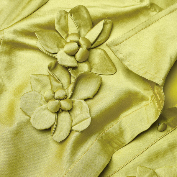Theia Vada Taffeta Shirt Dress