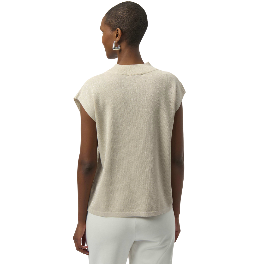Joseph Ribkoff Sleeveless Sequin Sweater