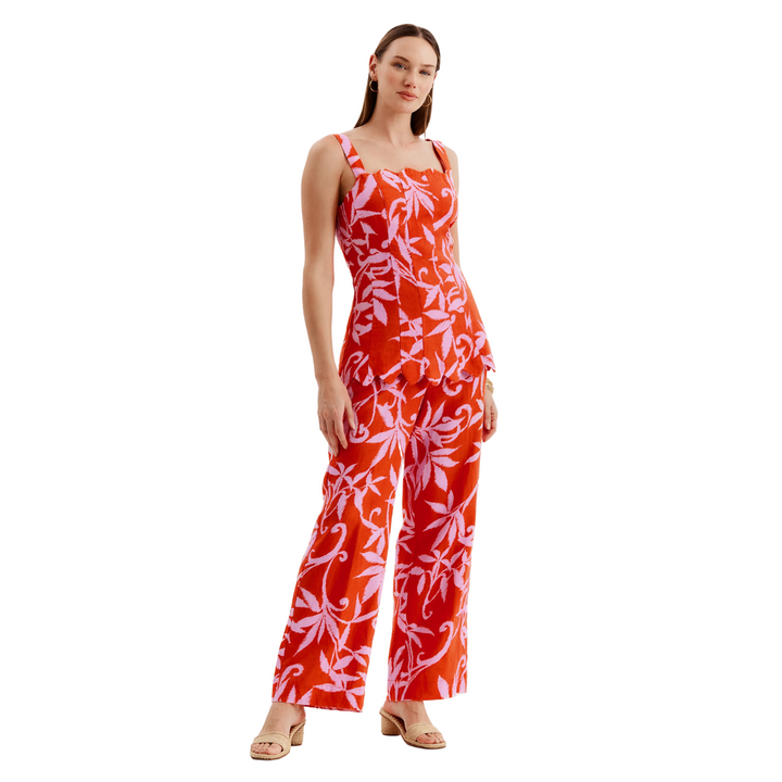 Tyler Boe Gianna Tropical Orchid Pant