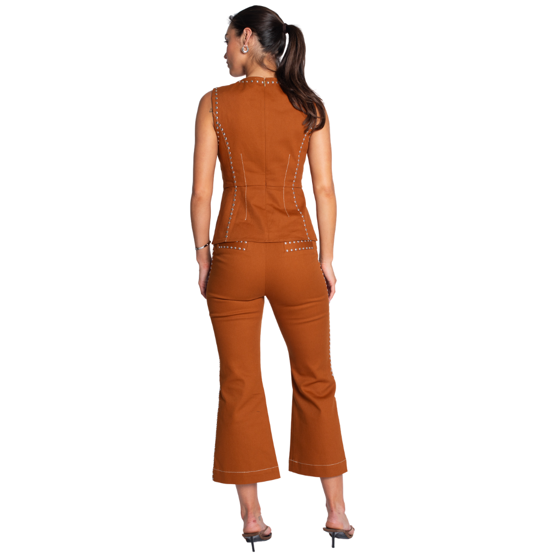 Elizabeth James Claire Top Chocolate Studs