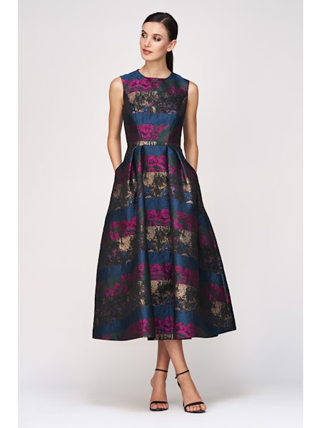 Kay Unger Faye Tea Length Dress