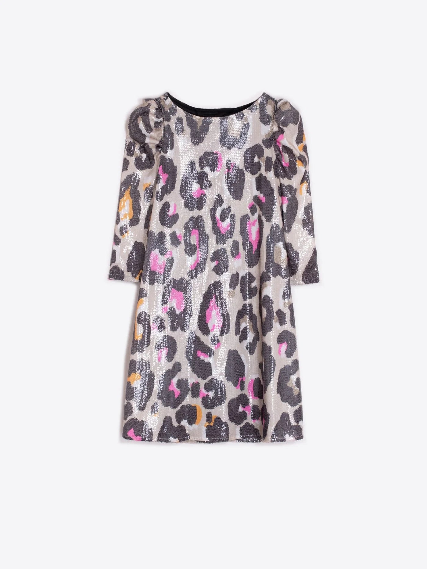 Vilagallo Meg Animal Sequin Dress