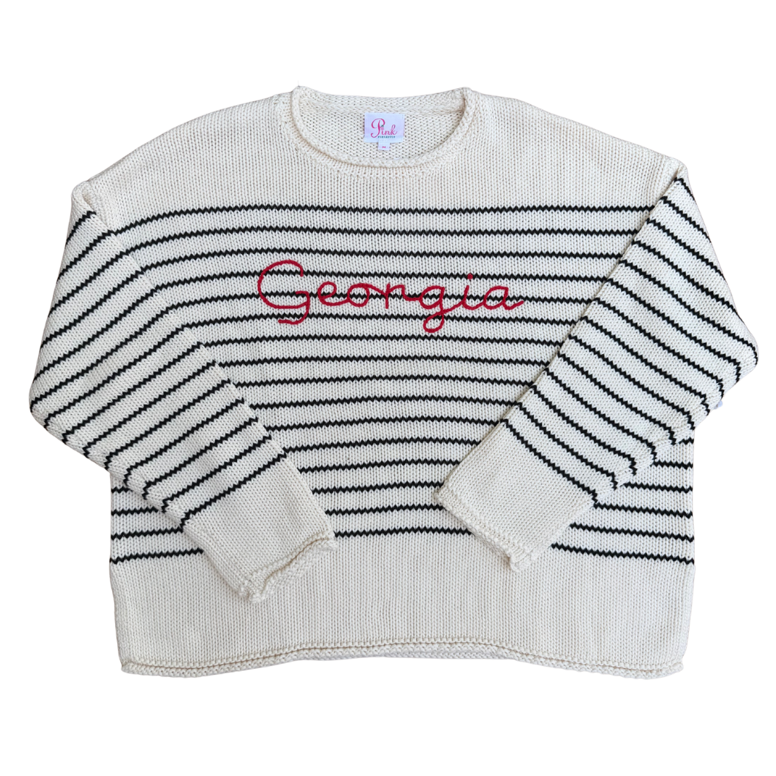 Rollneck Striped Georgia Sweater