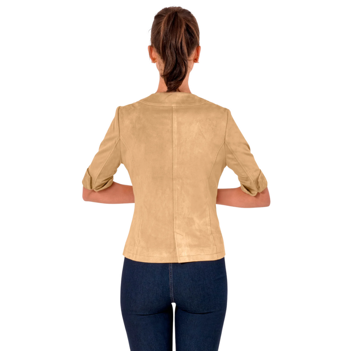 Gretchen Scott Short Stop Shacket Suede