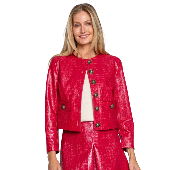 Elizabeth James Remy Jacket Croc