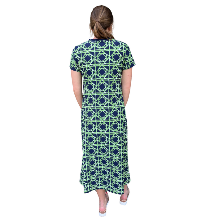 Jude Connally Alexandra Dress Bamboo Navy