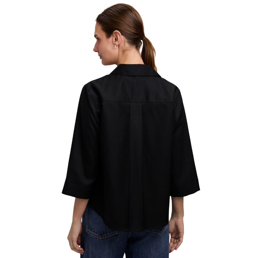 Foxcroft Cleo Popover Top