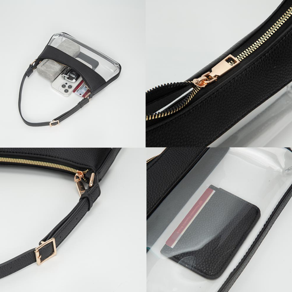 Sarah Shoulder Clear Bag