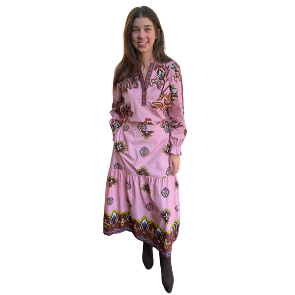 Maude Vivante Ashley Top Floral Motif