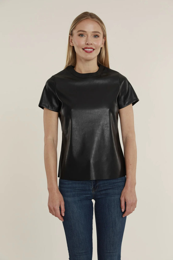 Dolce Cabo Leather T-Shirt
