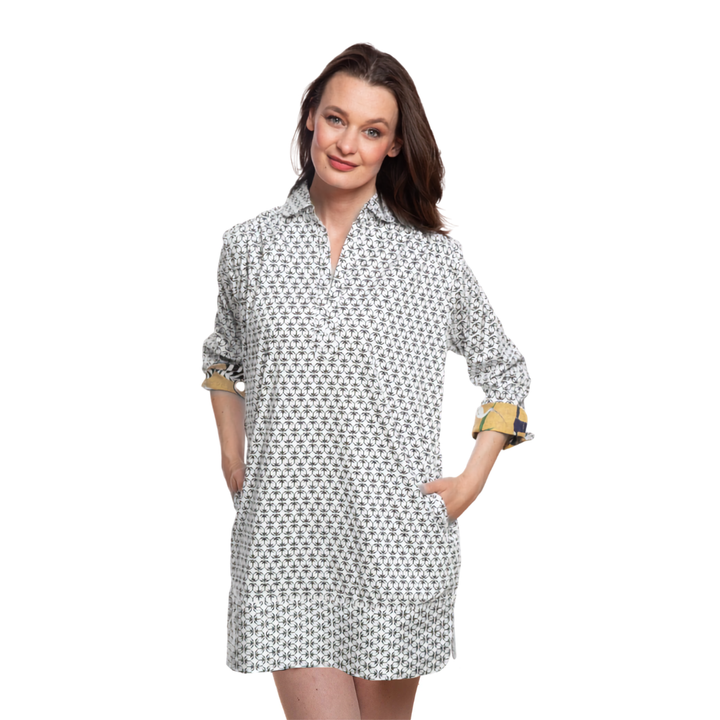 Dizzy Lizzie Vail Tunic Palm