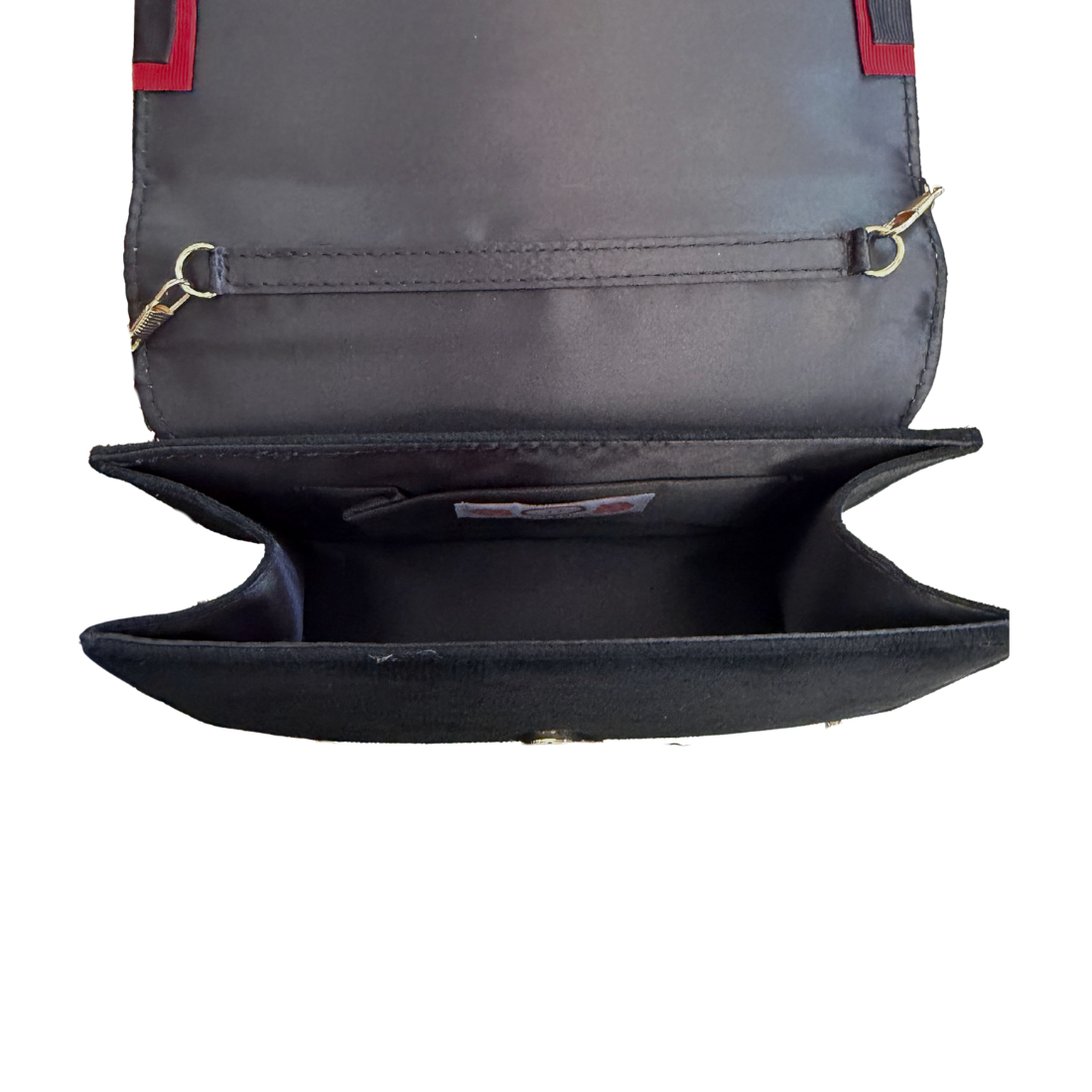 Lisi Lerch Ivy Suede Bulldog Clutch