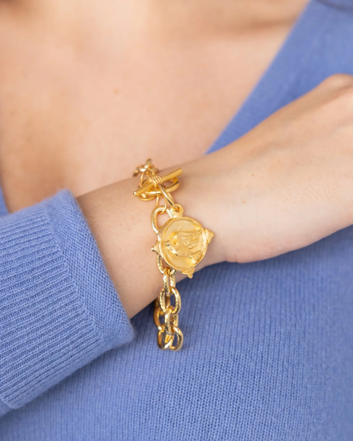 Susan Shaw Dove Toggle Bracelet