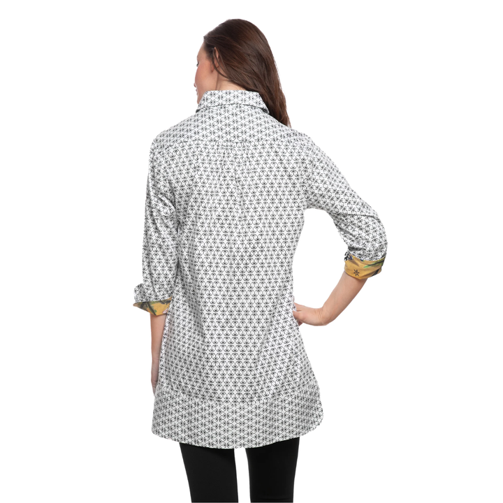 Dizzy Lizzie Vail Tunic Palm