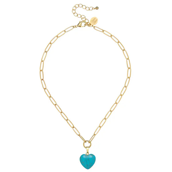 Susan Shaw Audrey Heart Necklace