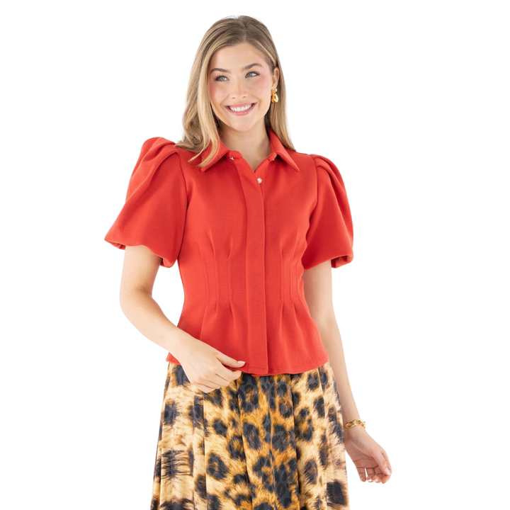 Emily McCarthy Britt Top Ruby