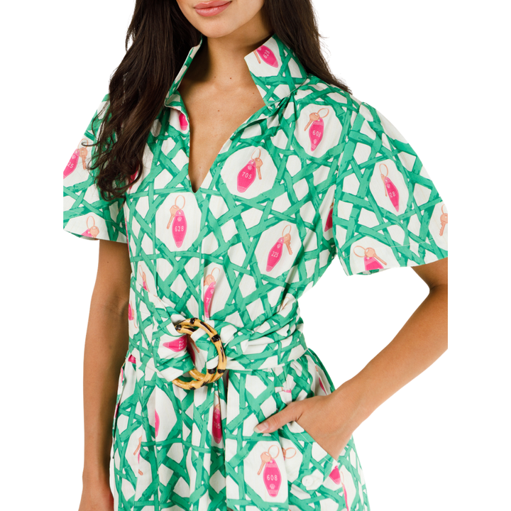 Holly Shae Brooke Dress Motel Rosado