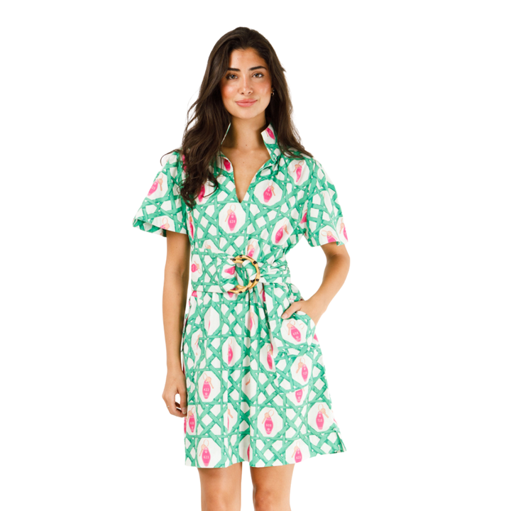 Holly Shae Brooke Dress Motel Rosado