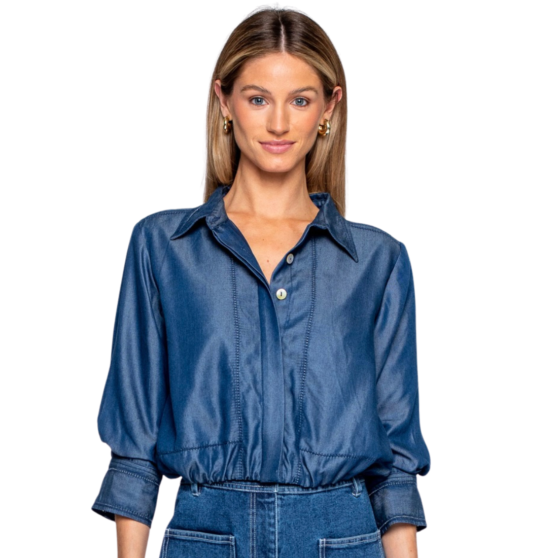 Elizabeth James Carter Top Denim