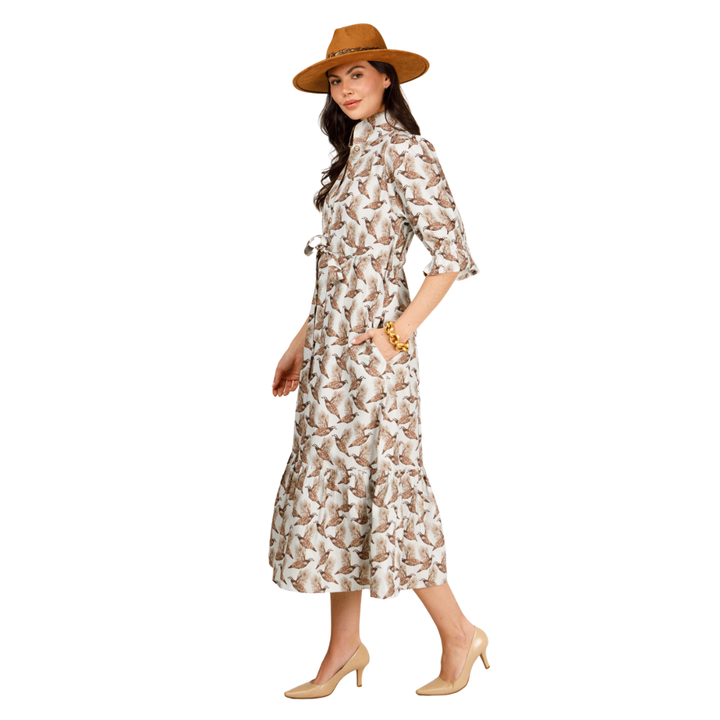 Holly Shae Catherine Dress Quail