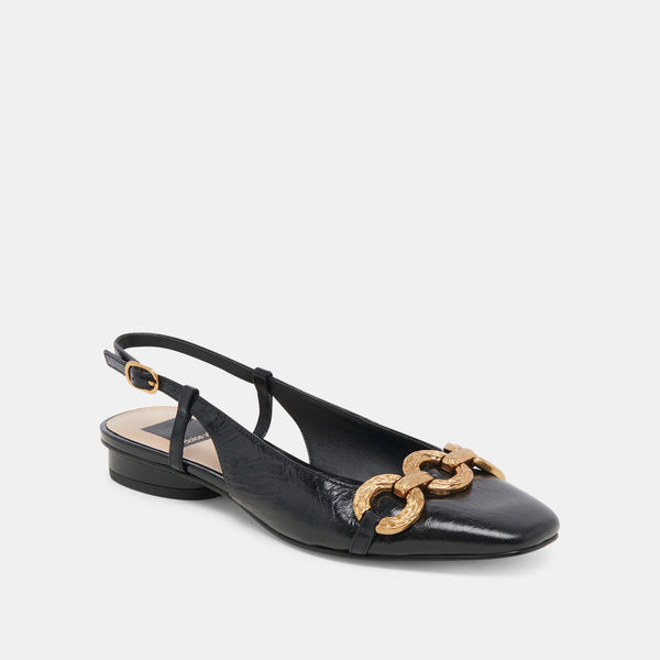 Dolce Vita Ramano Flat Midnight Patent