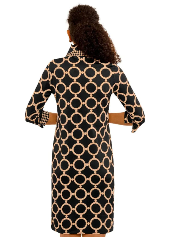 Gretchen Scott Everywhere Dress Dip & Dot Black