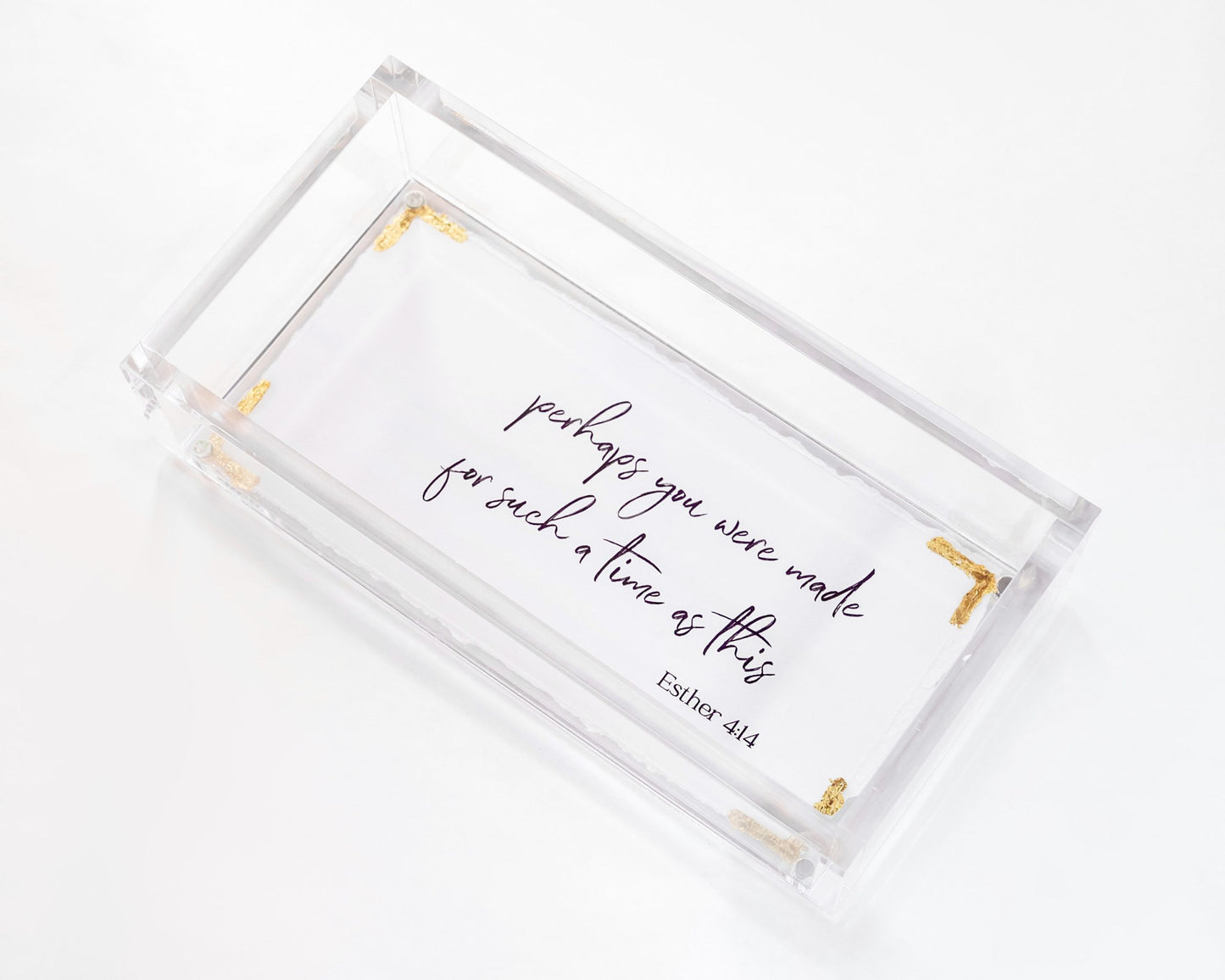 Eva Belle Acrylic Vanity Tray