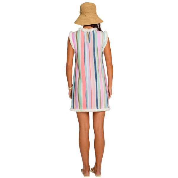 Elizabeth James Ellie Dress Sherbet Stripe