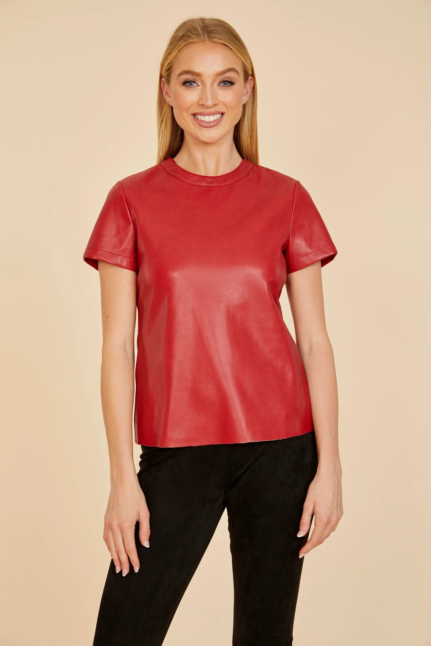 Dolce Cabo Leather T-Shirt