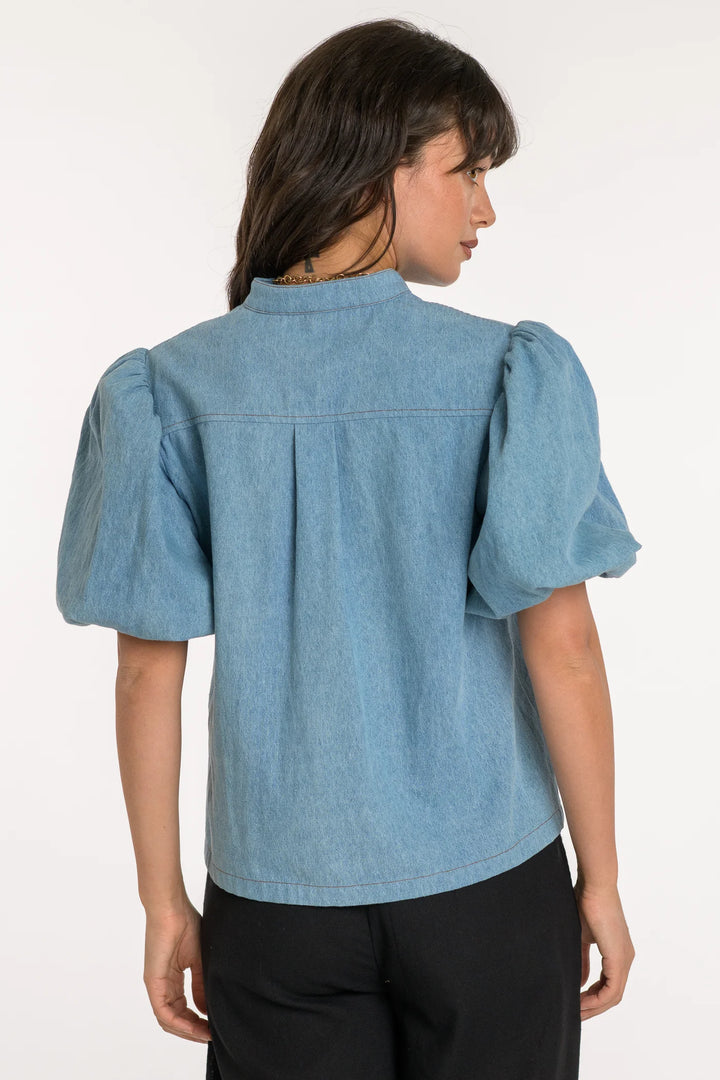 Elizabeth James Edie Top Denim