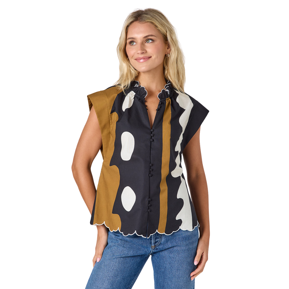 Crosby Fritzy Top Wild Line
