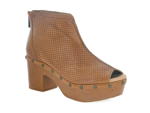 Chocolat Blu Goa Peep Toe Bootie Tan