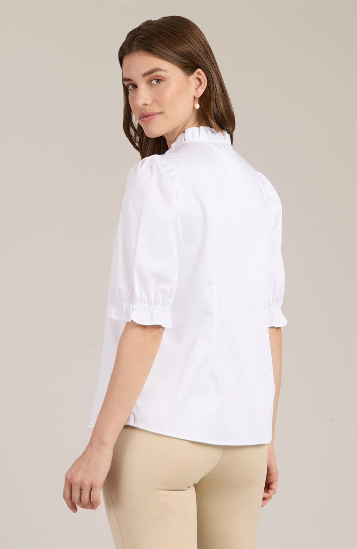 Tyler Boe Gwen Ruffle Collar Blouse