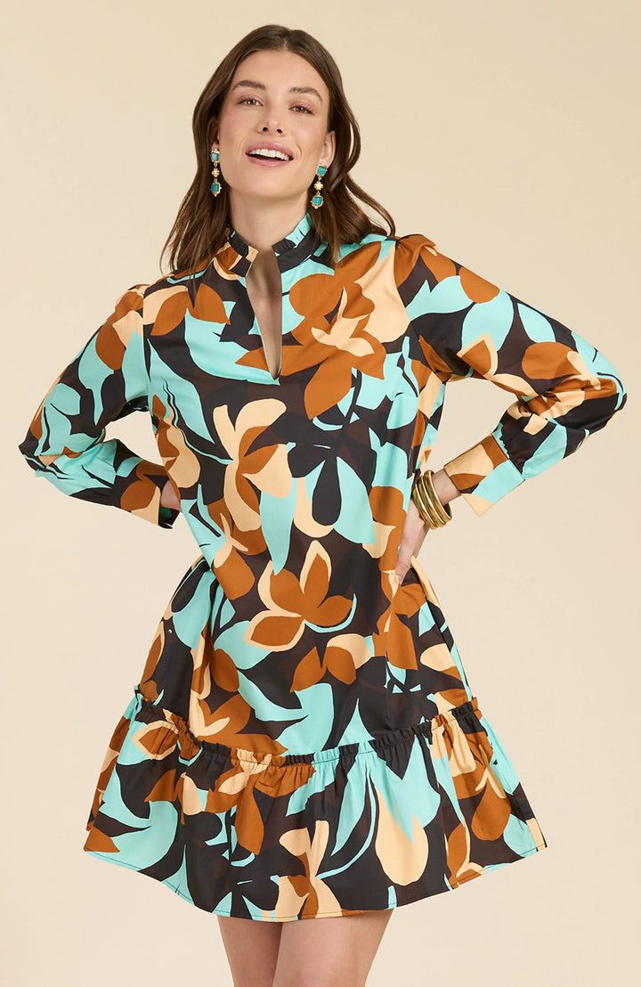 Tyler Boe Lelah Dress Butterscotch Floral