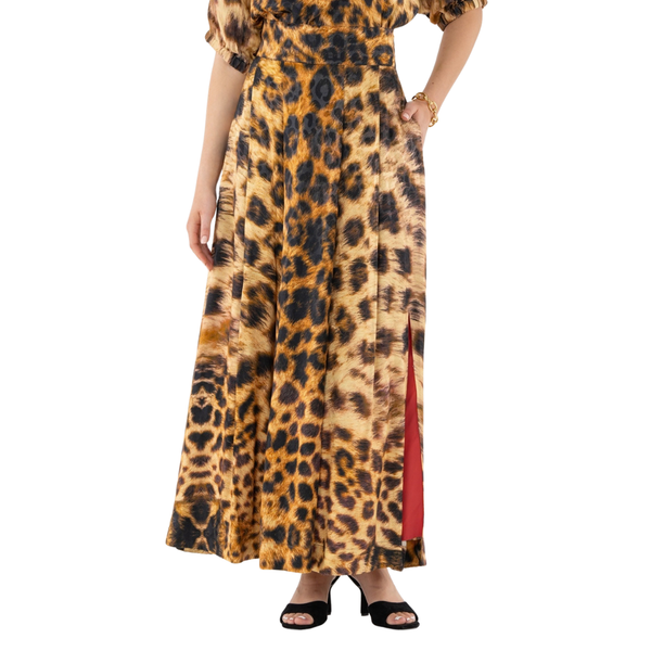 Emily McCarthy Hollis Skirt Leopard